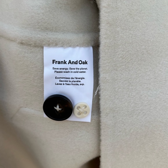 NWT Frank And Oak The Worker Wool Jacket - Picture 4 of 6